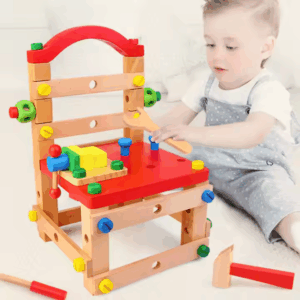 Wooden Tool Set for Kids - Children's Toy | Montessori educational toy