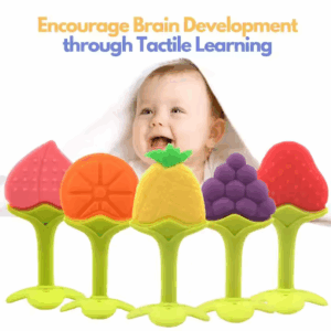 3 Pcs Food Grade Silicone Pacifier Set - Children's Toy