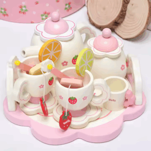 Wooden Tea Set for Children - Children's Toy